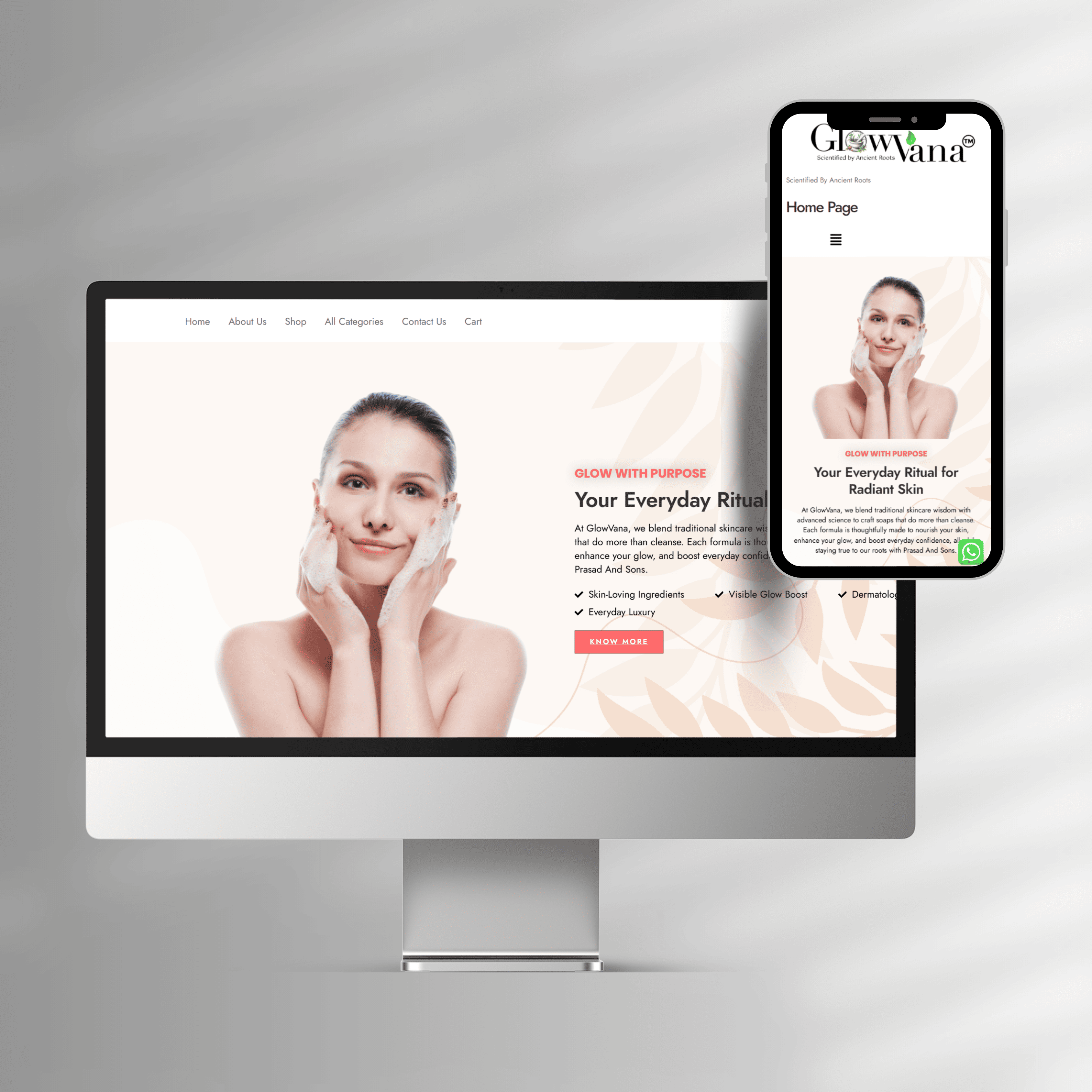 GlowVana provides natural, science-backed skincare soaps for radiant skin.