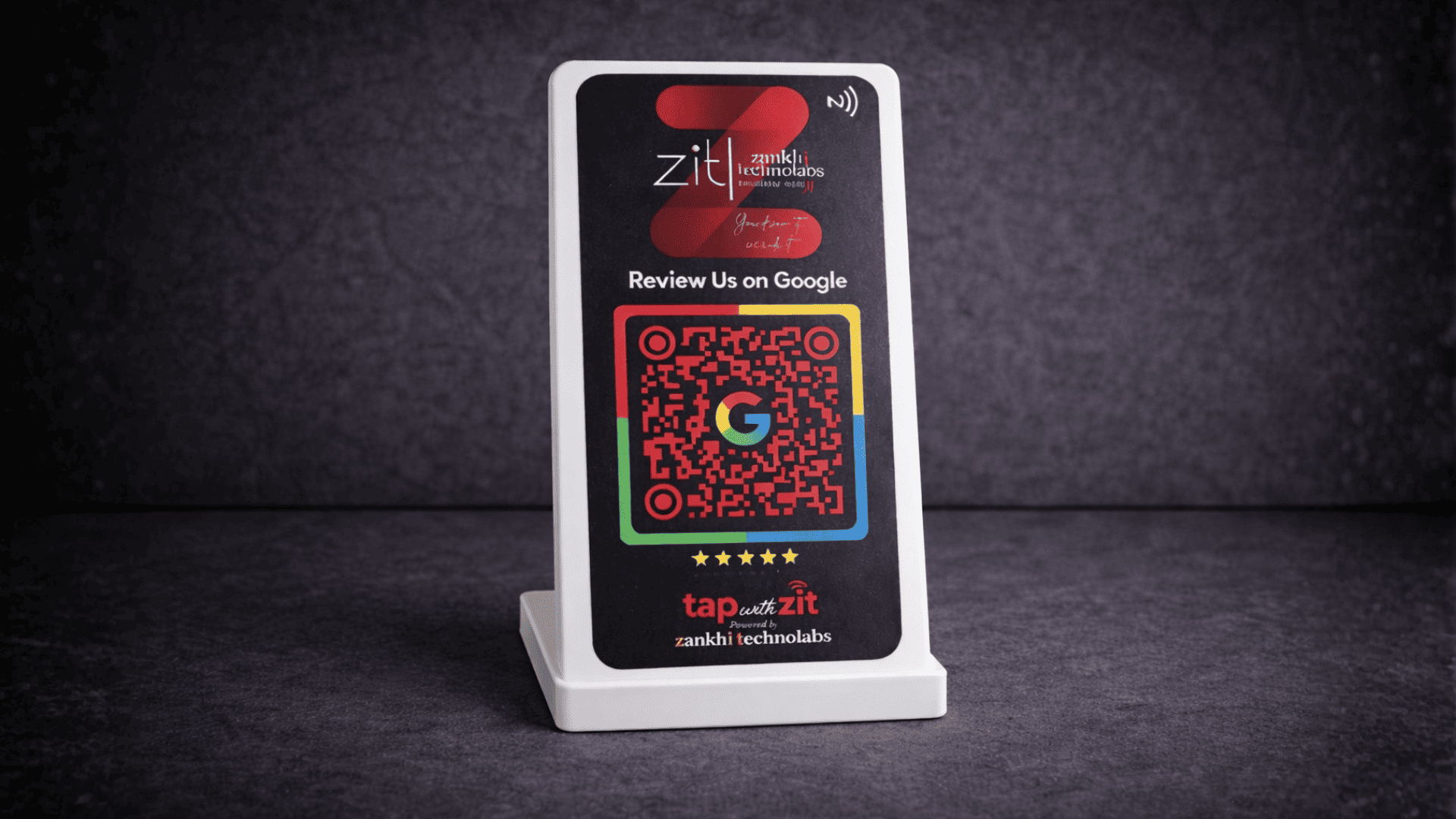 NFC Acrylic Google Review Standee